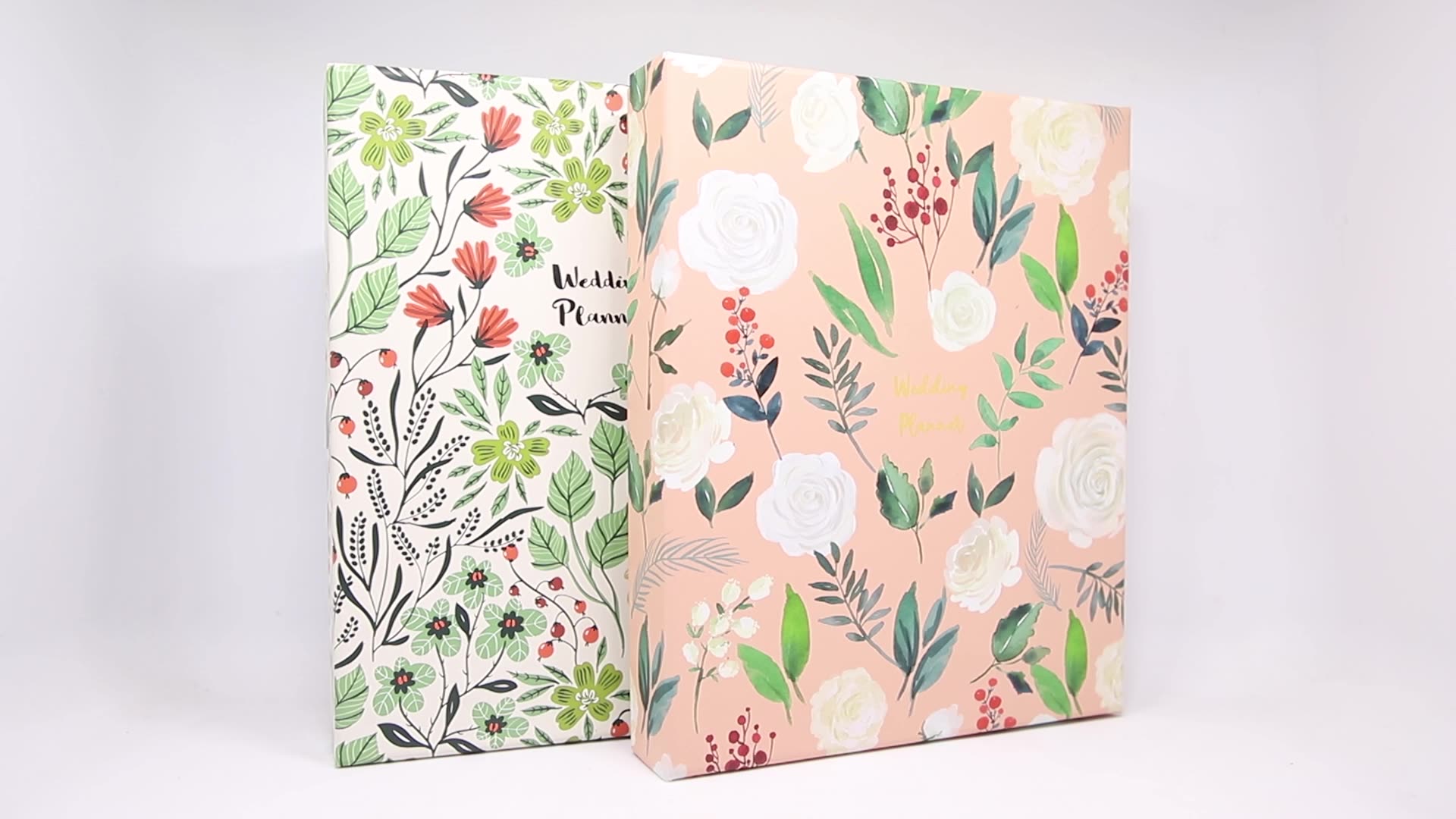 Oem Hardcover Gold Spiral Binding Notebook Paper Custom Print On Demand