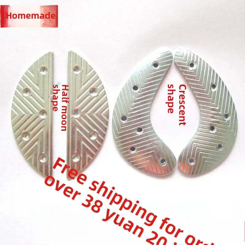 Iron rubber horse men's shoes back palm iron heel stick boots anti-wear plate drill anti-slip stick iron sole alloy back palm