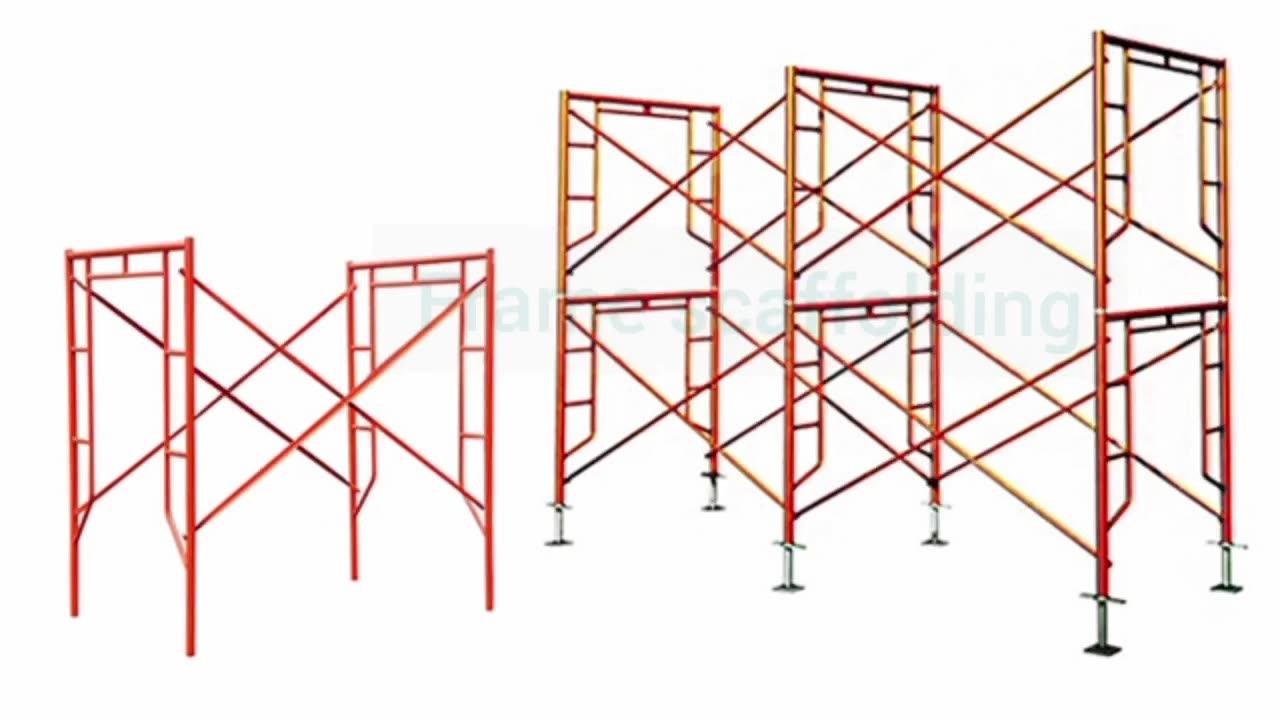 H Frame Steel Used Scaffolding Ladder Pipe Weights Accessory Frame