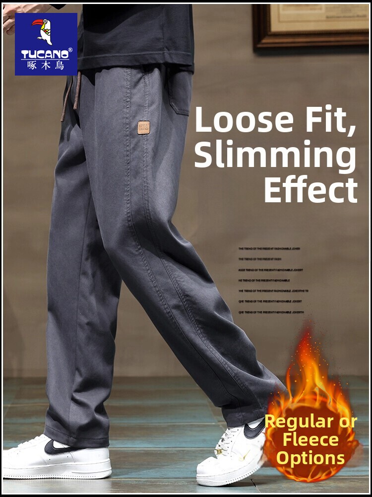 Woodpecker Casual Pants for Men 2026 New Summer Sports Cargo Pants Loose Straight-Leg Trousers Men's Spring and Autumn