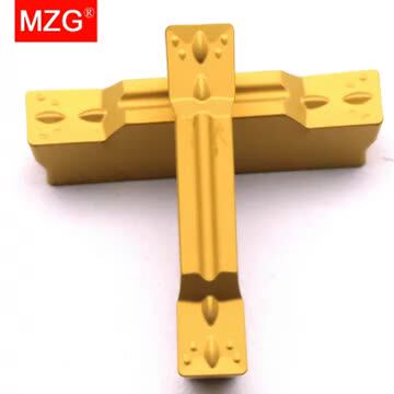 Maifix MGMN300-M ZP20 Lot de 10 outils indexables en acier CNC pour rainurage CNC Tour MGEHR Outil de coupe de rainures en carbure