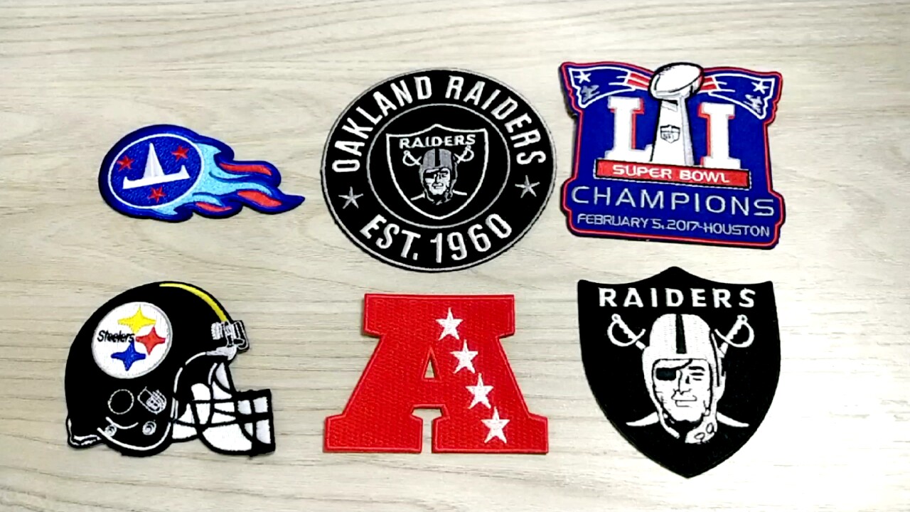 Embroidery Machines Patches Sport Iron On Custom Embroidered Patches