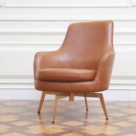 Factory Direct Sales Rotating Lounge Chair Rotan Restoration Hardware