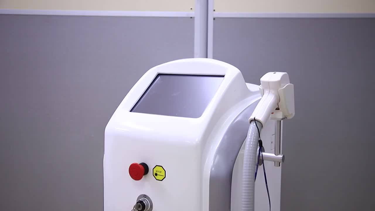 3 Wavelength Trio Permanent Fiber Alexandrite Laser Facial 808 Device