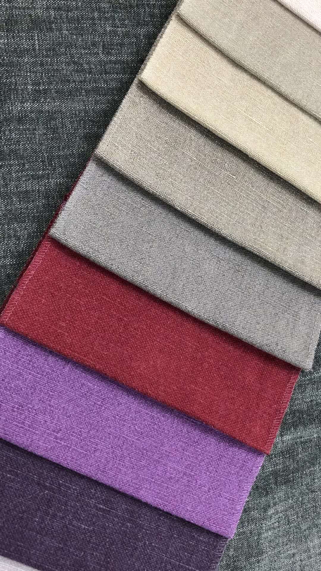 70 Cotton 30 Linen Fabric Linen Cotton Recycle Cotton Yarn Dyed Sofa