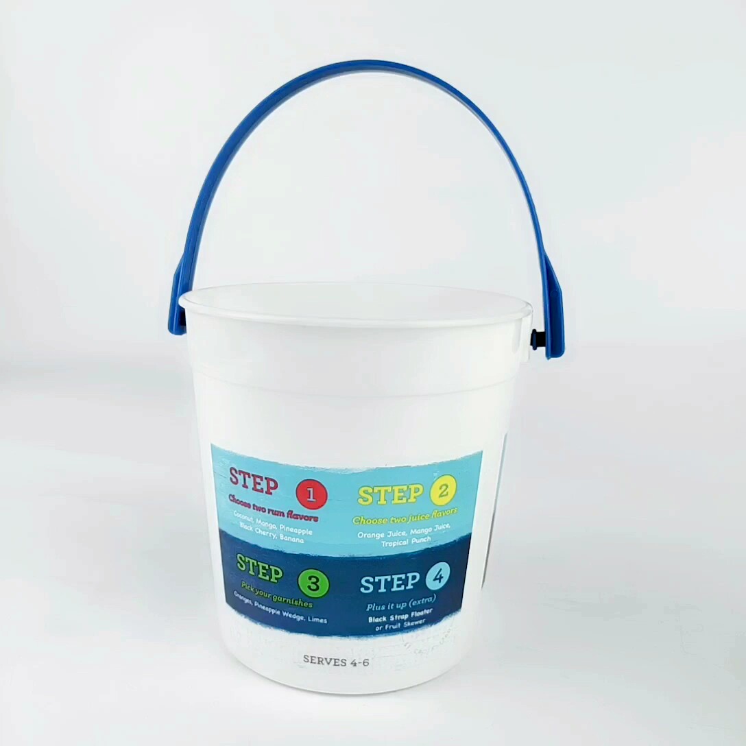 32oz Plastic Drinking Bucket With Handle To Miami Usa Buy Drinking