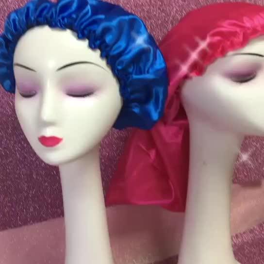 Custom Silk Satin Long Hair With Logo For Women Hair Care Buy