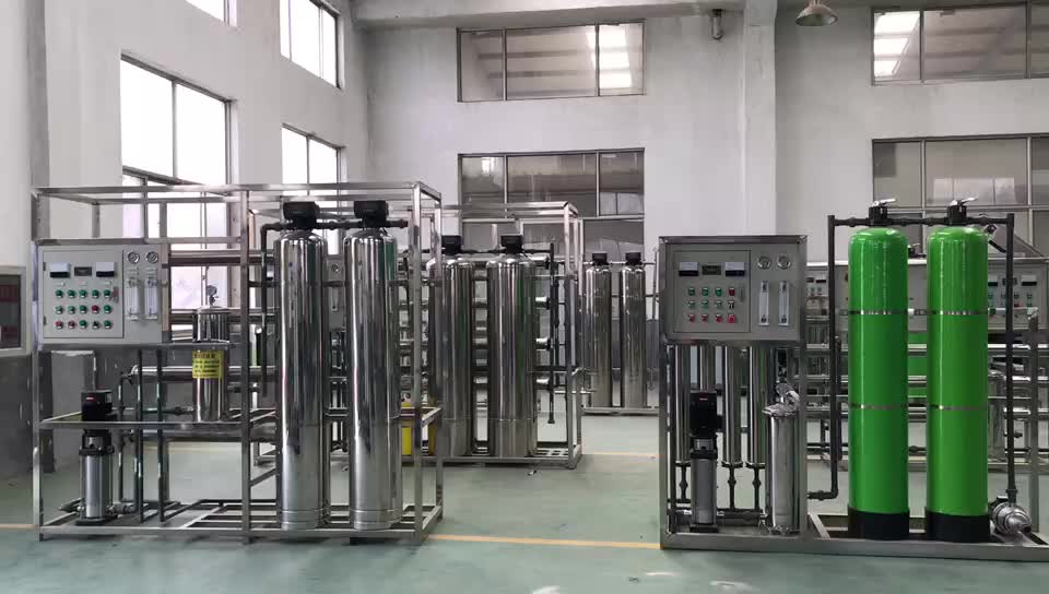 250lph 500lph 750lph Mini Water Treatment Plant / Ro Water Treatment