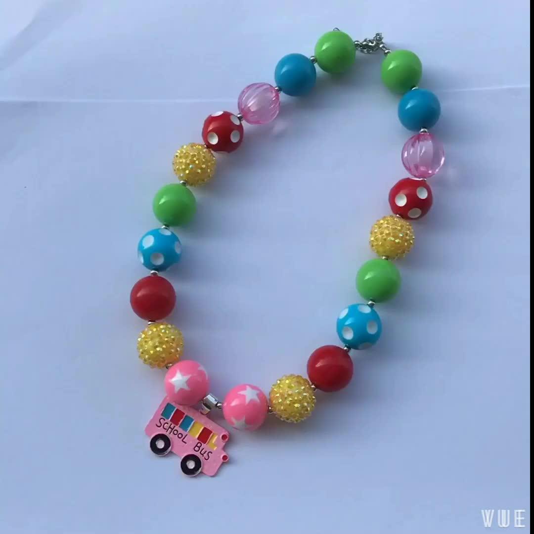 Christmas Chunky Bubblegum Toddler Jewelry Kids Necklace Set Buy