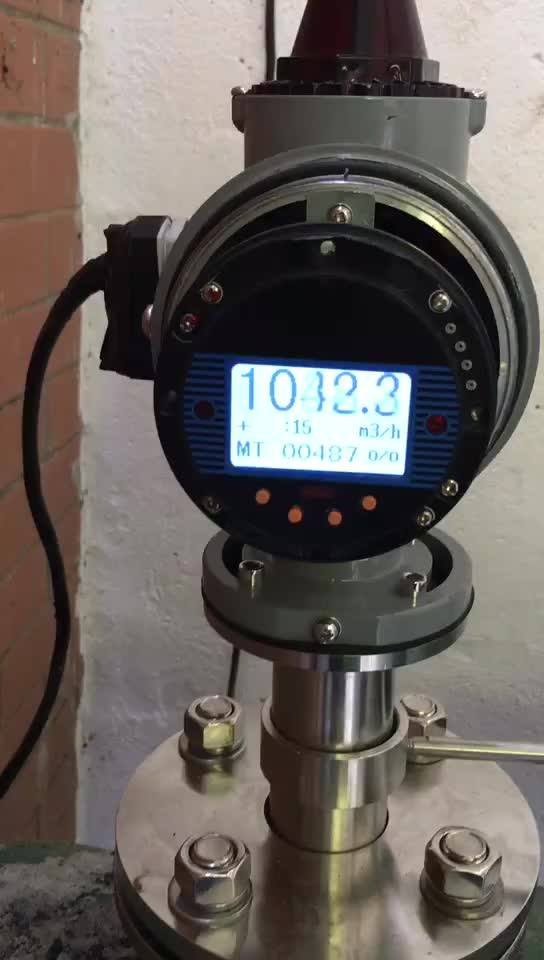 Piezoelectric Capacitance Vortex Flow Meter Natural Gas Flowmeter Buy