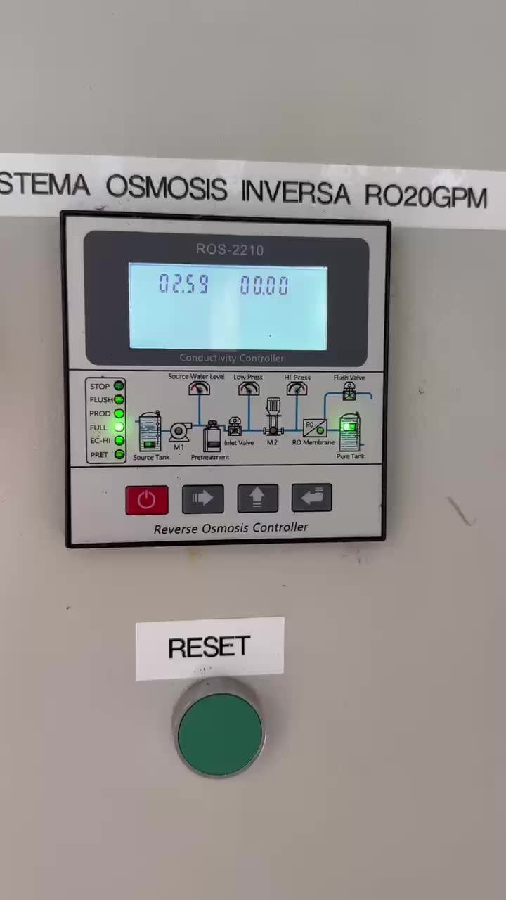 Online Reverse Osmosis System Ro Controller Tds Conductivity Ro Control Panel Reverse Osmosis