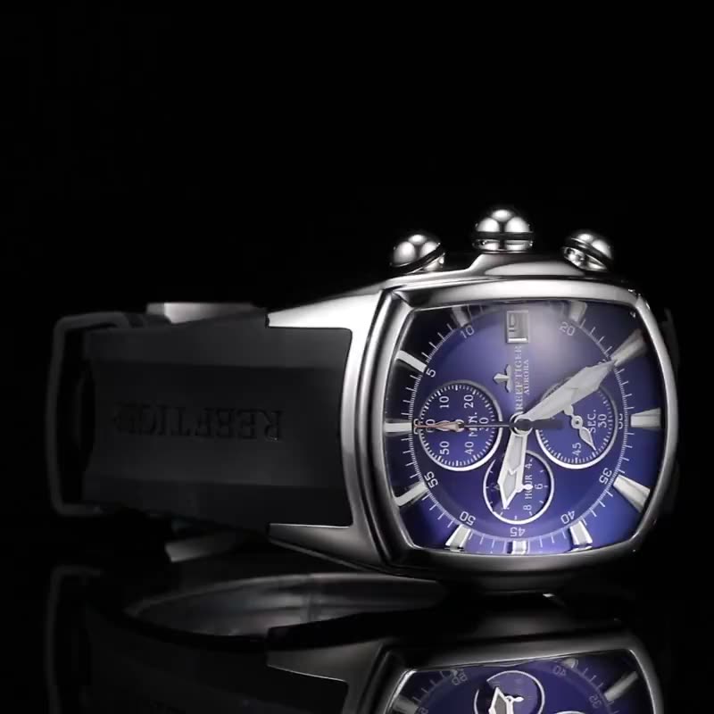 Reef Tiger RGA3069-T Luxury Sport Watch for Men, 47mm Chronograph