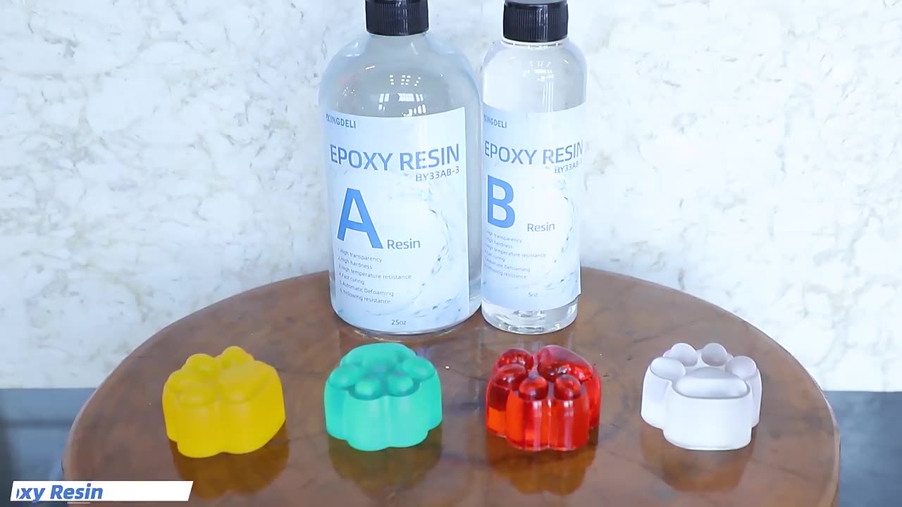 Crystal Clear Epoxy Resin 1 Gallon Kit Easy To Use Durable Uv Resistant