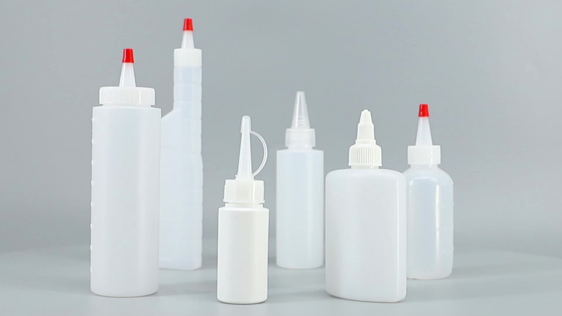 Hdpe Super Glue Bottle 25ml Engine Oil Plastic Bottle Long Tip Bike Oil