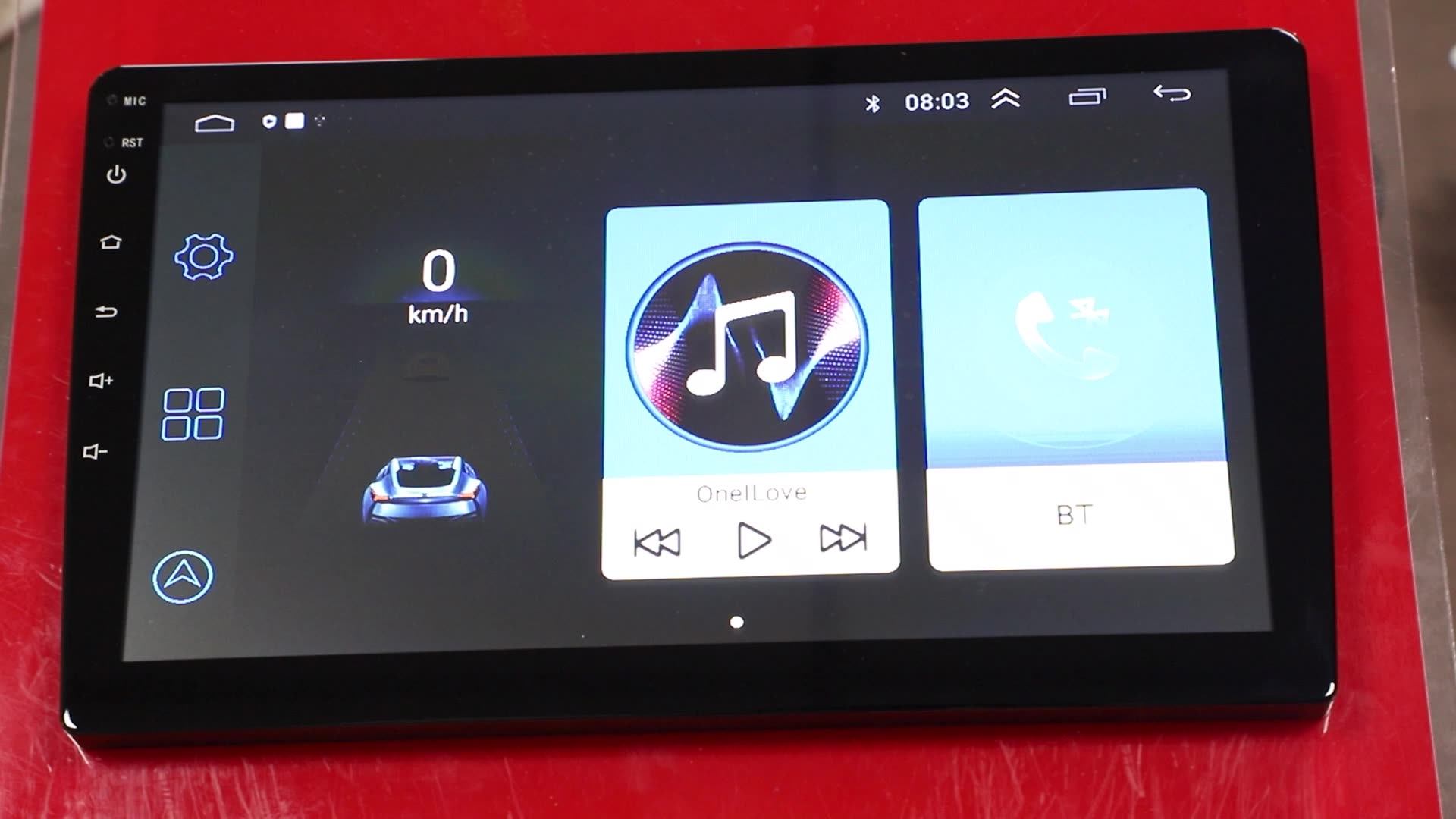 2 32G Wireless Carplay 10.1 Android Autoradio 2 Din Android Auto Mirror Link Bildschirm,Radio mit Bluetooth/WiFi 26 UI FM/RDS Lenkradsteuerung GPS EQ MIC mit AHD Rückfahrkamera