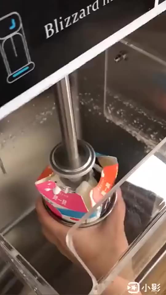 Mcflurry Soft Ice Cream Powder Blender Blizzard Maker Machine Buy The