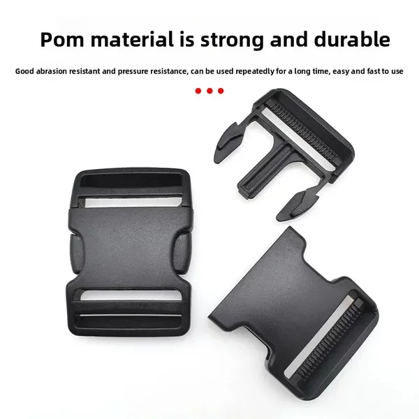 Buckle luggage accessories buckle double adjustment plastic buckle plastic buckle backpack buckle 1.5~5CM complete specifications