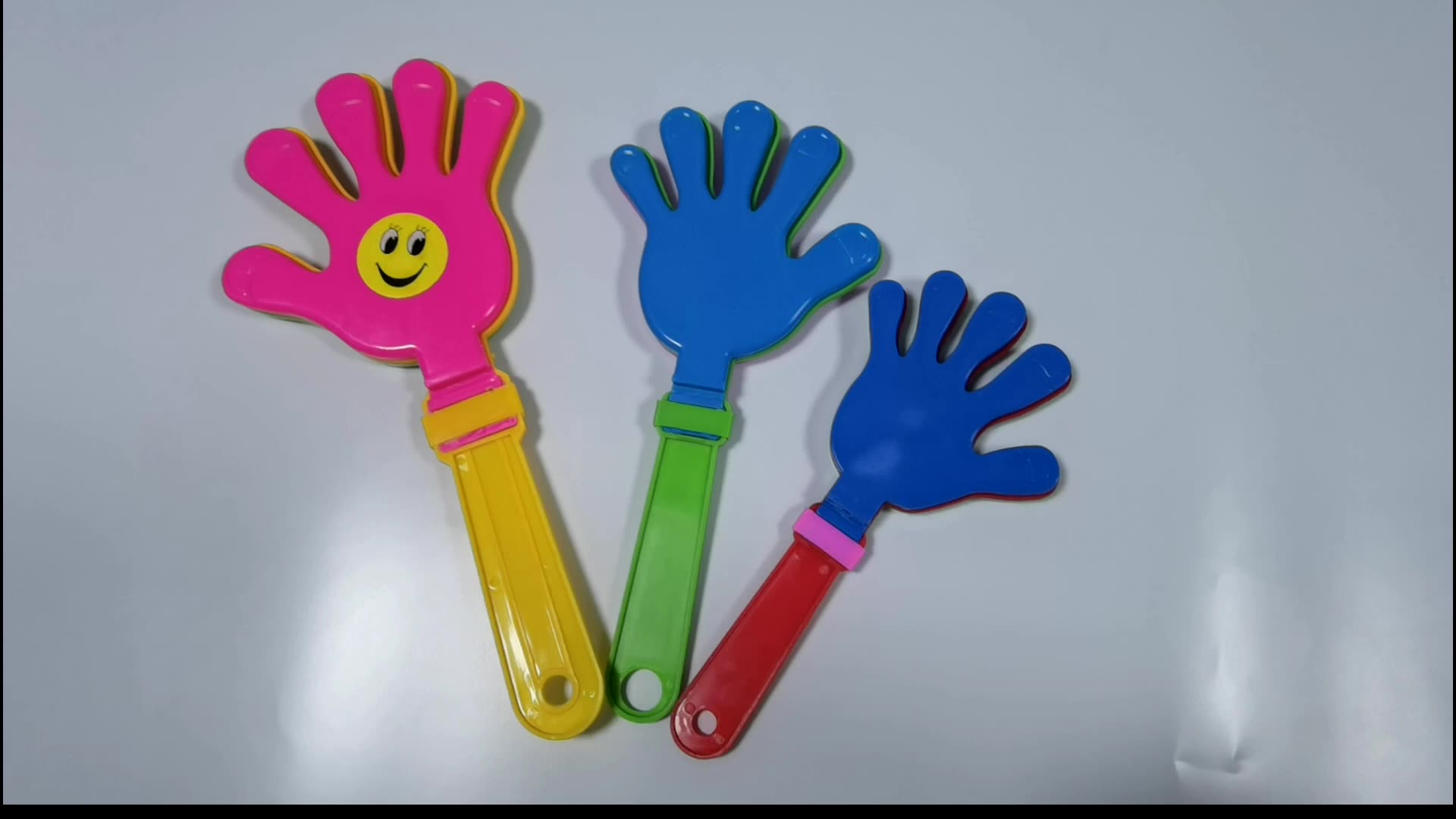 Hand Clapper Noise Maker Wholesale Plastic Pvc Custom Logo Oem Unisex