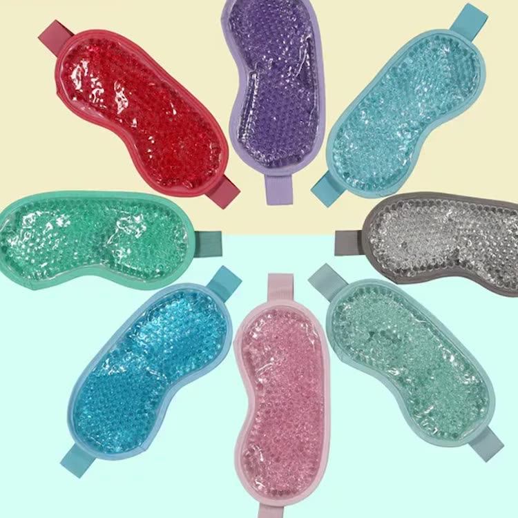 2021 Comfortable Custom Cooling Microwave Heat Cool Ice Eye Mask Cover Sleeping Gel Eyes Mask