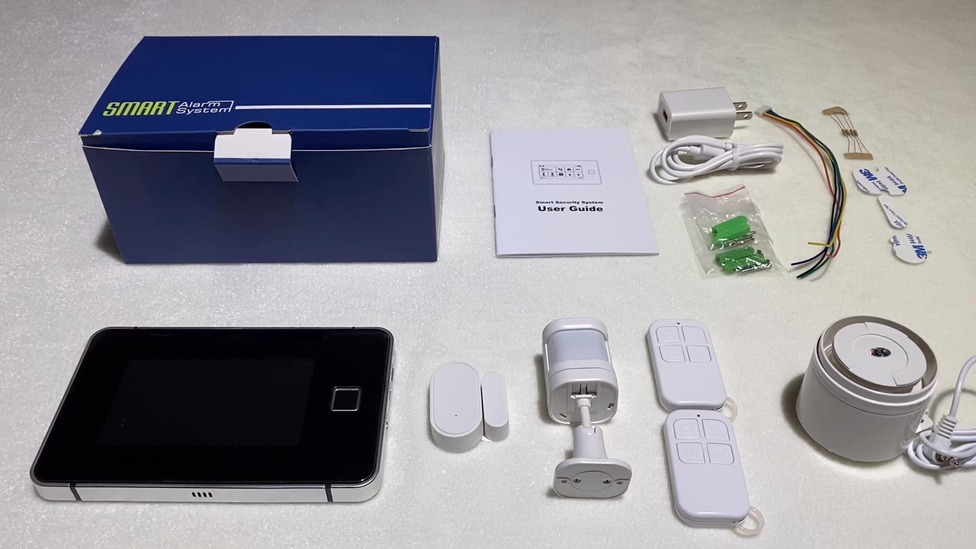 LEDEAST ZX-G60 Tuya スマートホームセキュリティ多機能GSMワイヤレス
