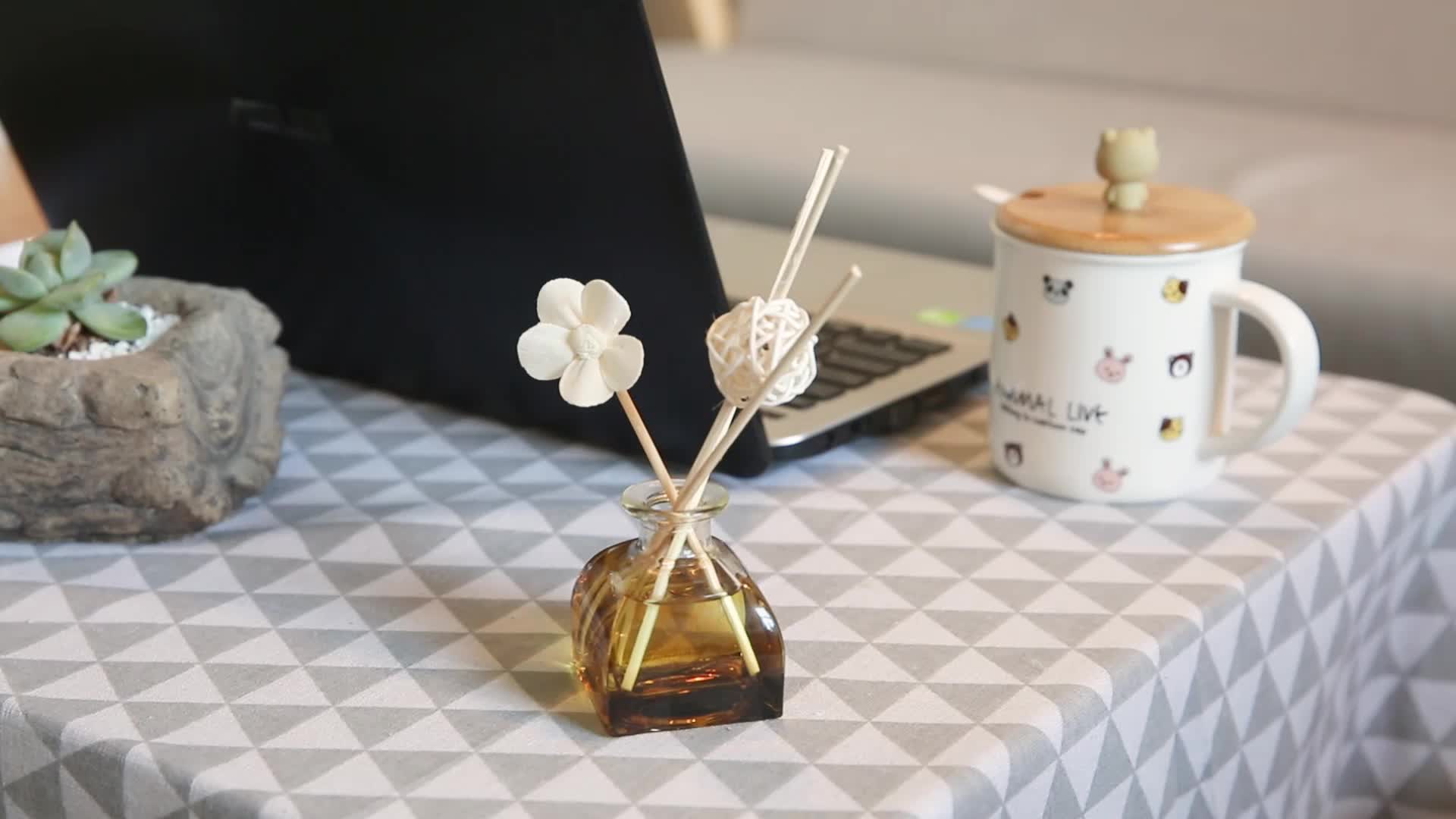 Air Fresheners Aroma Reed Diffuser With Natural Sticks For Gift Set