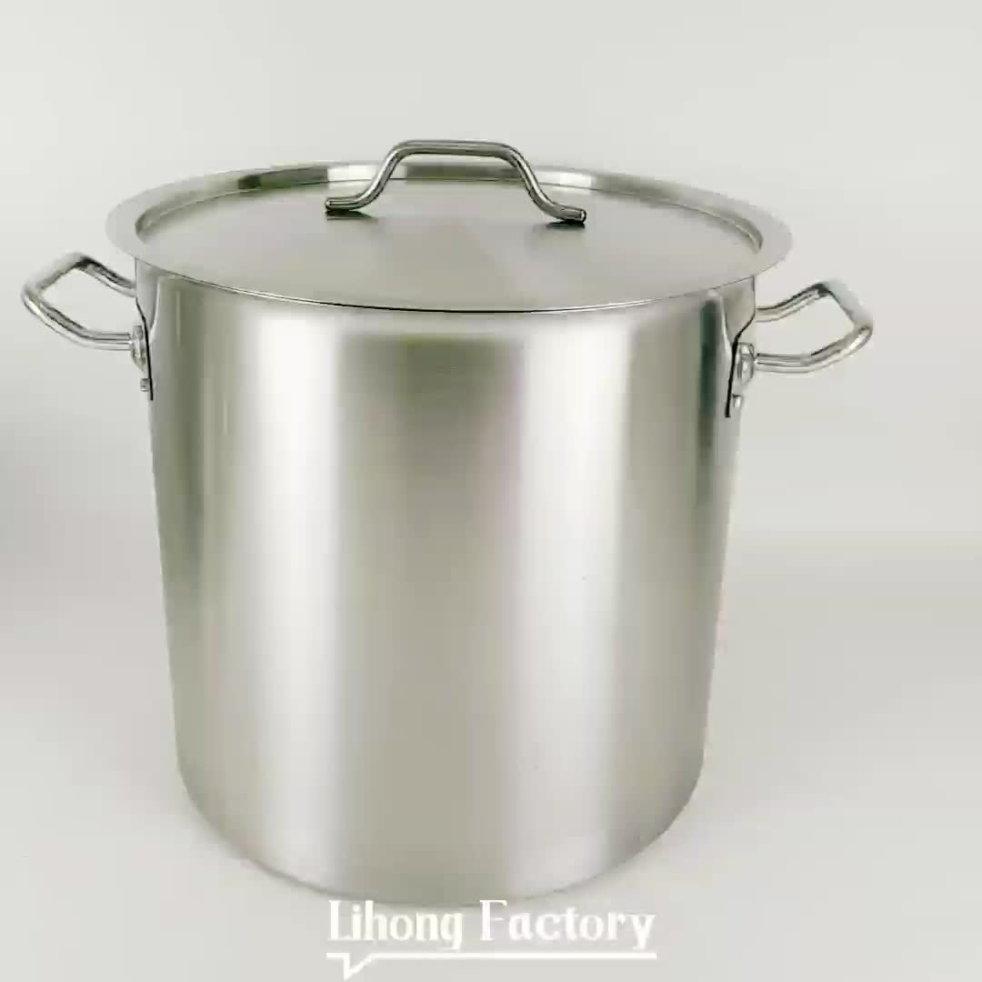21l 50l 100l Insulation Stock Pot Wholesale Stainless Steel Industrial