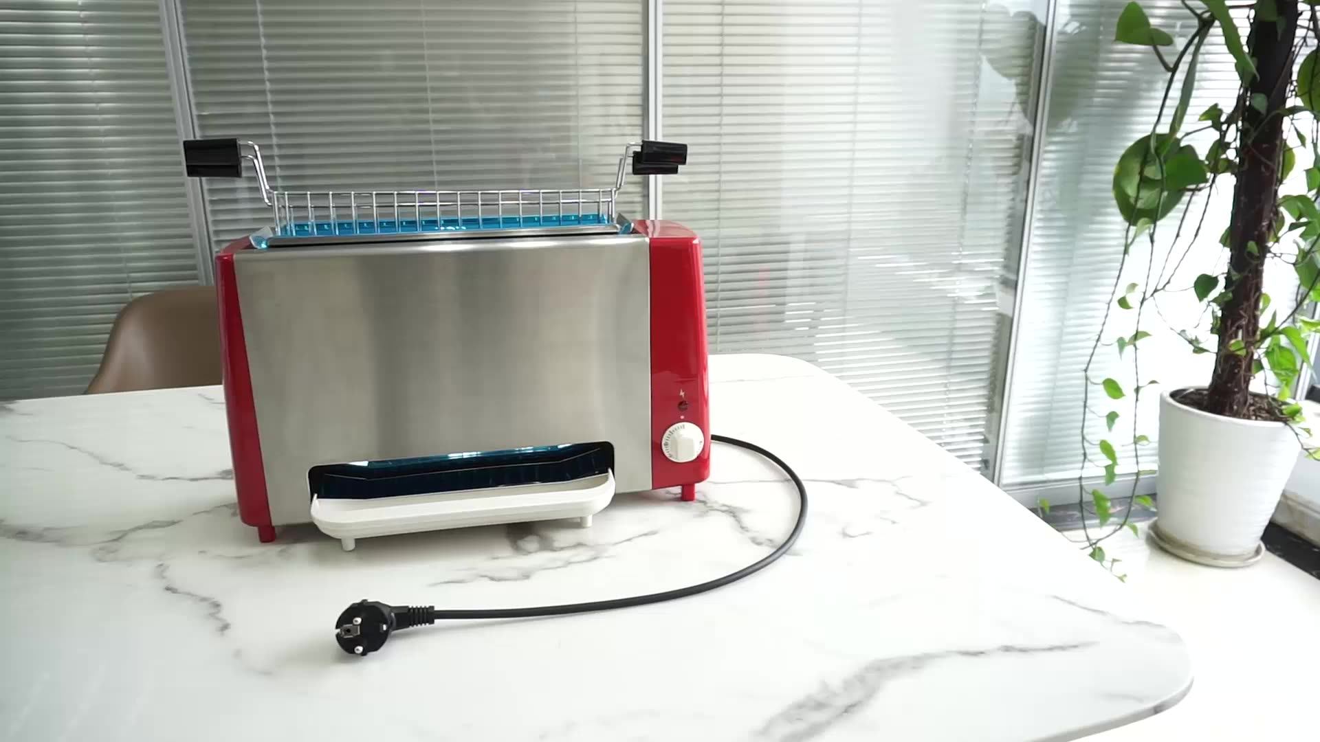 Electric Smokeless Grills Ideal Vertical Grid Cooking Meat Steak