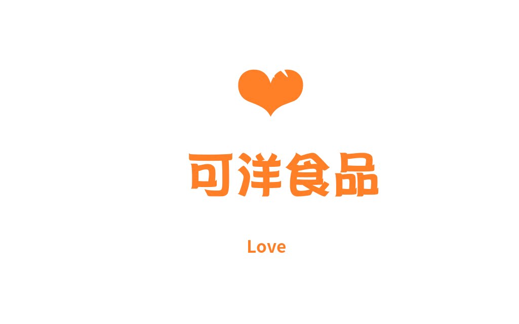 可洋食品商行的LOGO