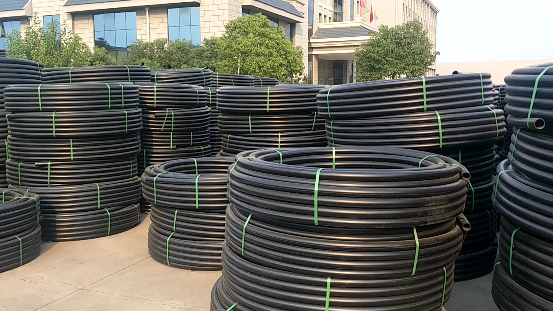 Iso 4427 As/nzs4130 Standard 2 Inch Hdpe Black Plastic Water Pipe Roll