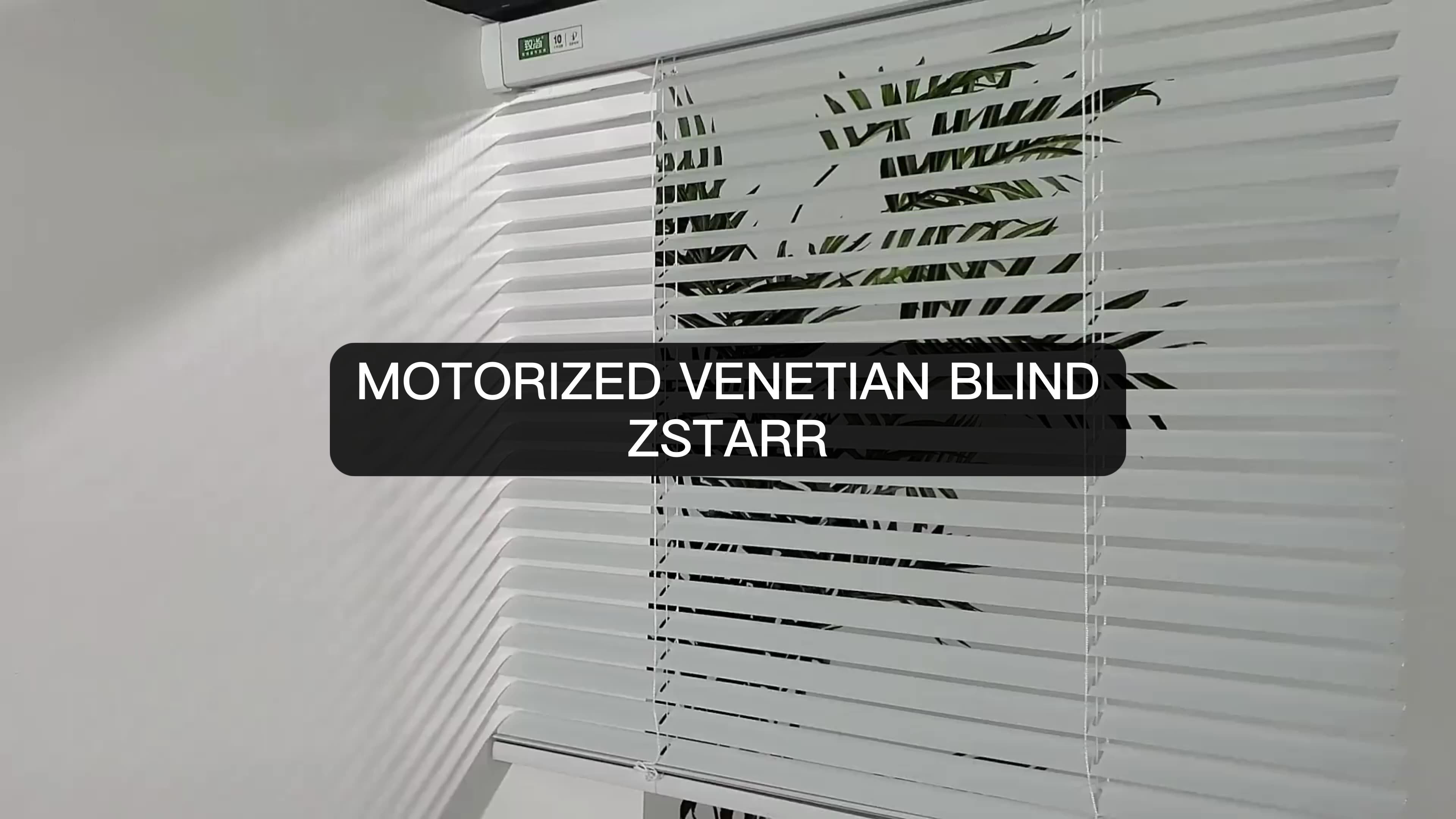 Aluminum Smart Blinds Automatic Window Blinds For Window