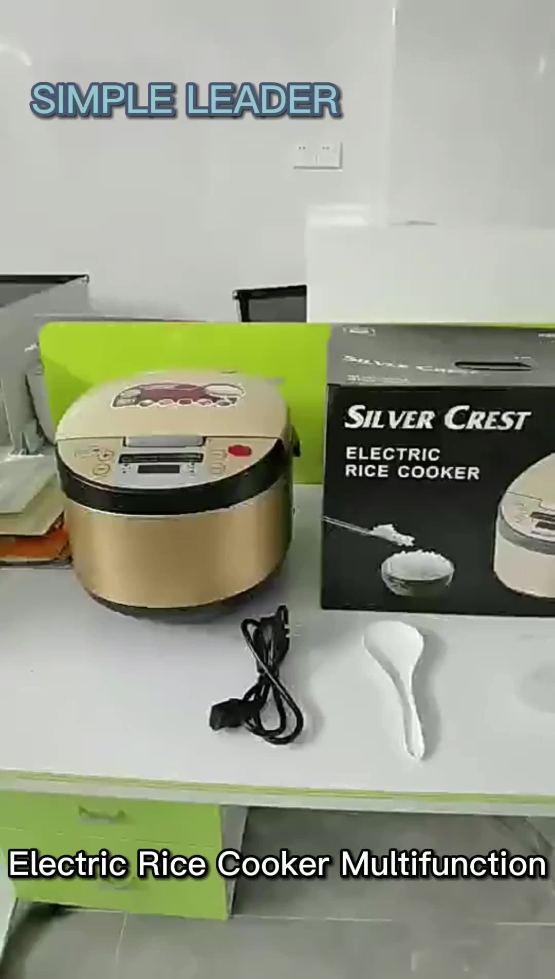2022 Factory Silver Crest 900w Hot Sale Electric Automatic 5l Rice