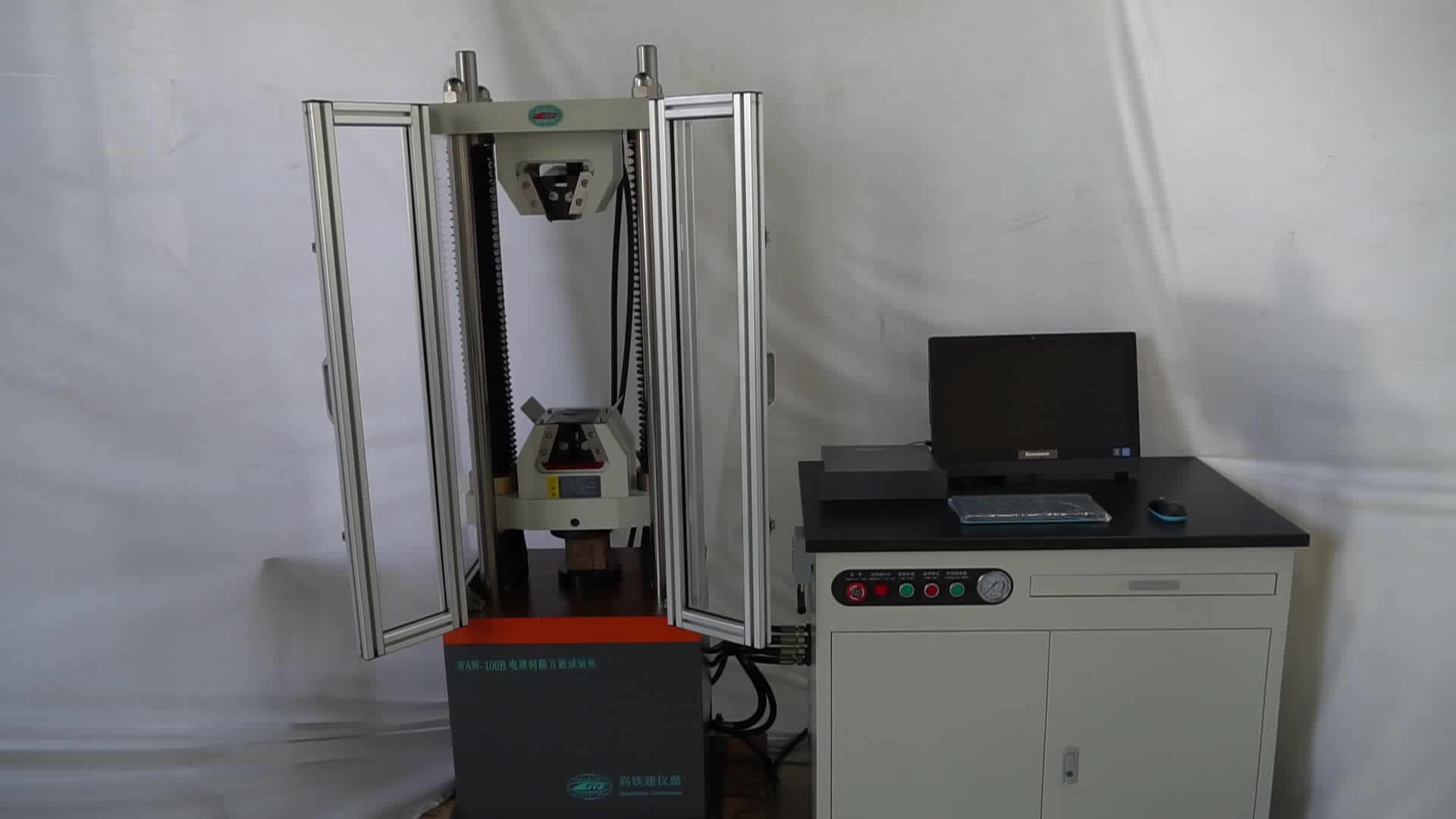 Waw100b Steel Wire Rope Tensile Strength Servo Control Test Tester Testing Equipment Machine