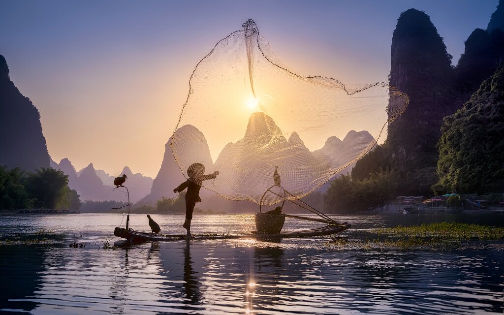 桂林漓江景区
