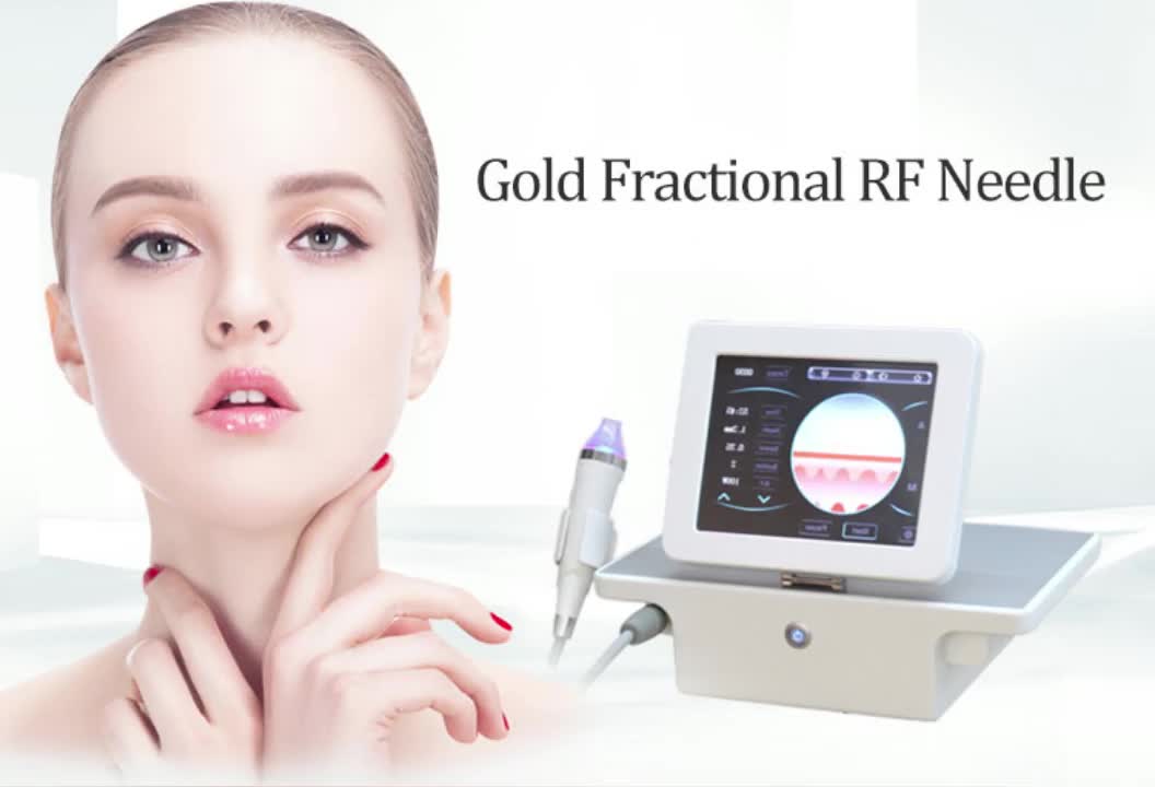 Gold Micro Needle Machine With Radio Frequency Microneedle Rf