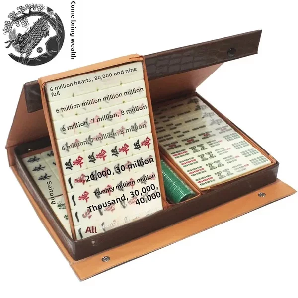 No.30 Mini Mahjong Brand Travel Dormitory Portable Cute Mini Outdoor Internet Popular 30MM Home Hand Rubbing small size