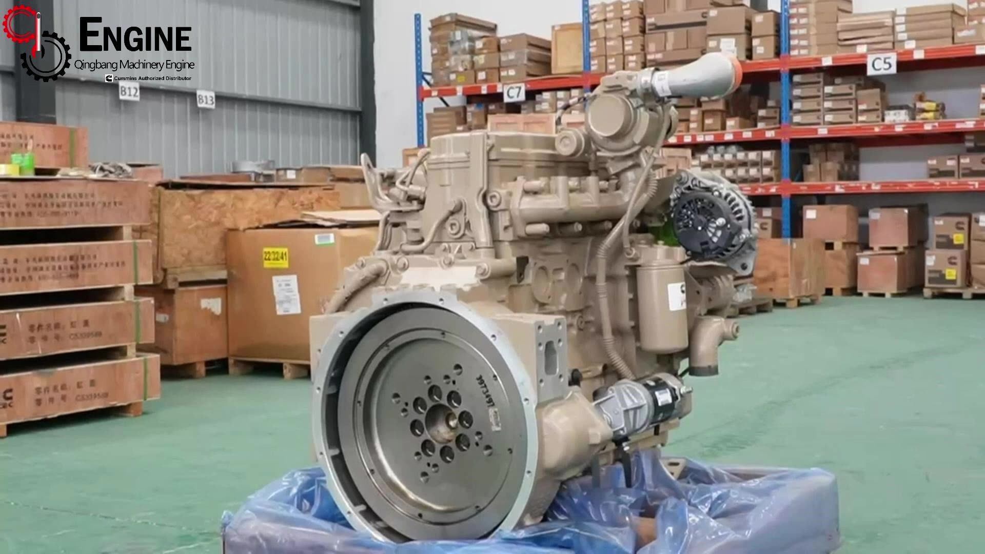 Cpl8754 Original Cummins Qsb 4.5l Motor Cummins Qsb4.5 Complete Engine