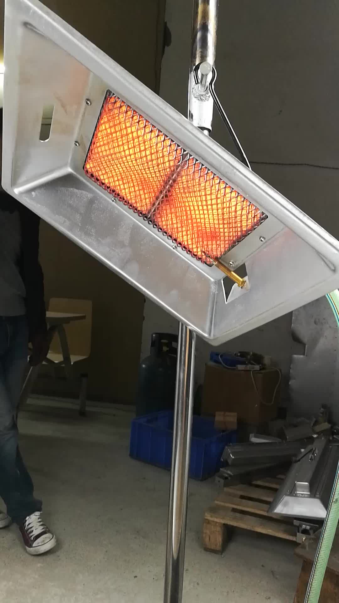 Ce Infrared Outdoor Gas Heater Spare Parts For Poultry Farm