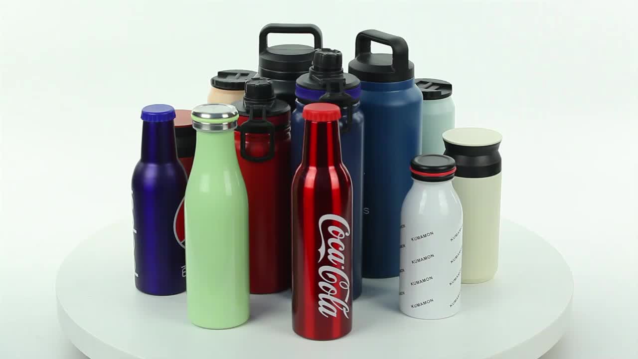 Amazon Popular Selling Stainless Steel 1 Liter Vacuum Sport Flask To