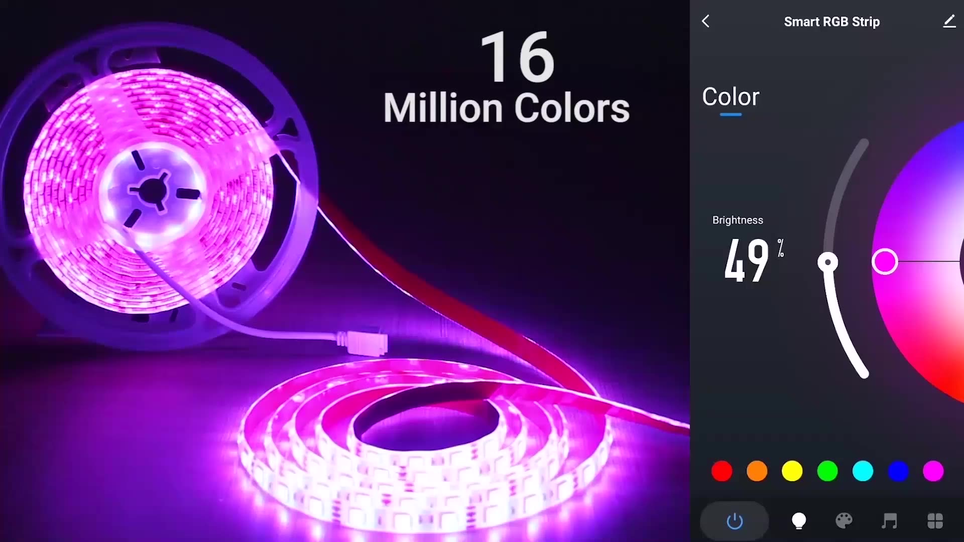 Wifi Dream Color 10m 300 Leds Strip Lights With App Controlled Led