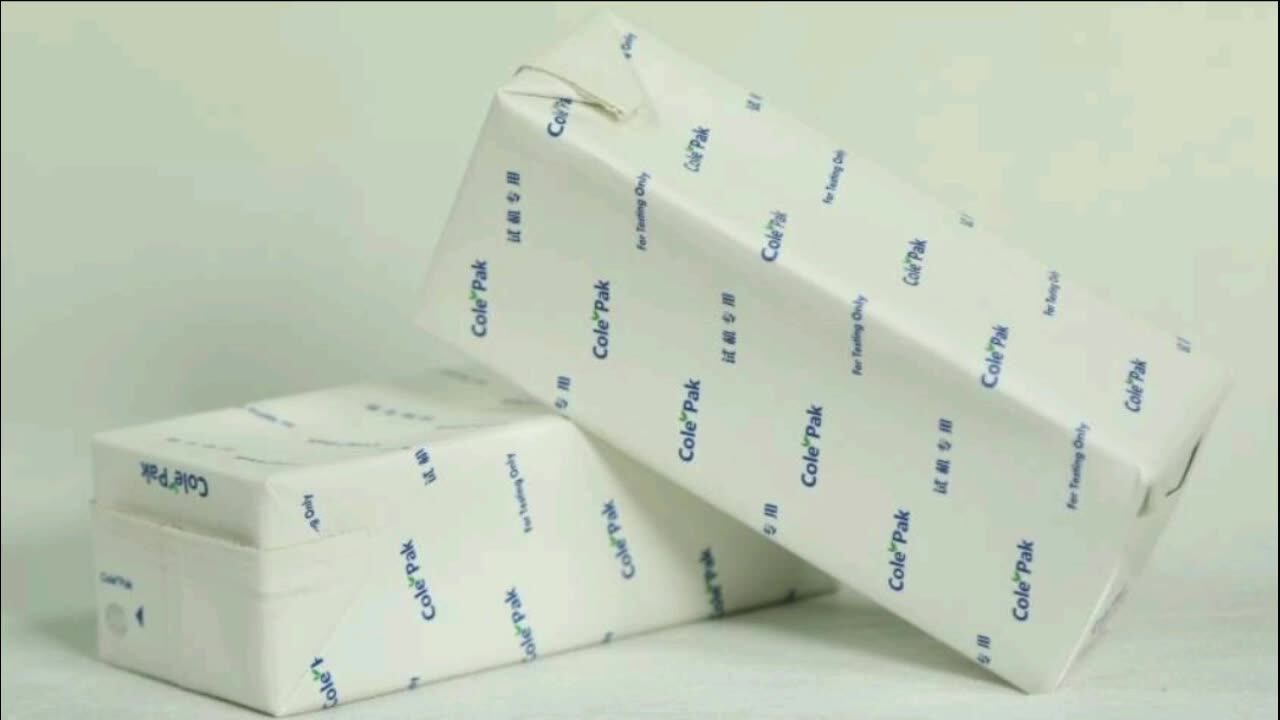 Asecptic Packing Paper Six Layers Laminated Paper Board Juice And Milk Aseptic Package ...