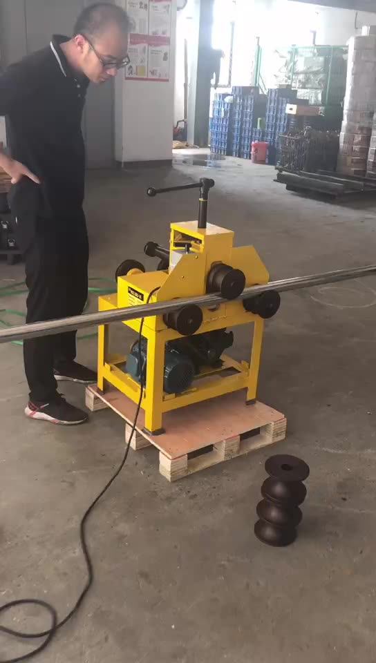Cyw76b Semiautomatic Electric Rolling Pipe Bender Machine Buy Semi