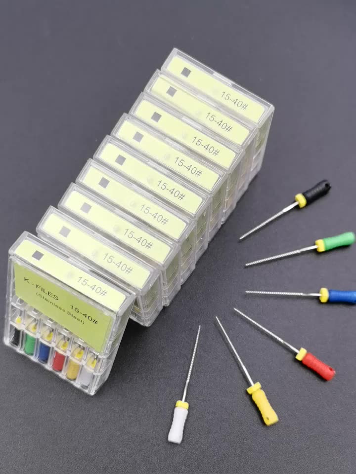 10 Confezioni 25mm 15-40 Dentale K-FLEXOFILE Flessibilà