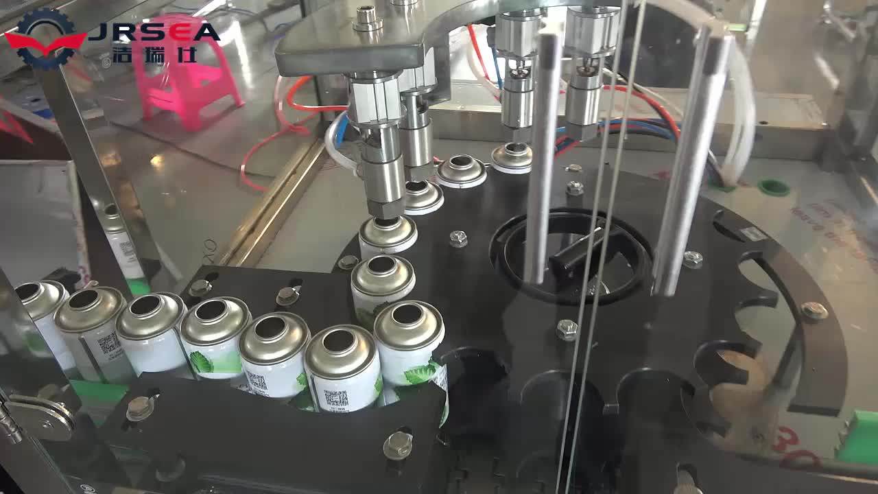 Cjxh2800a Automatic Air Freshener Production Line Aerosol Filling