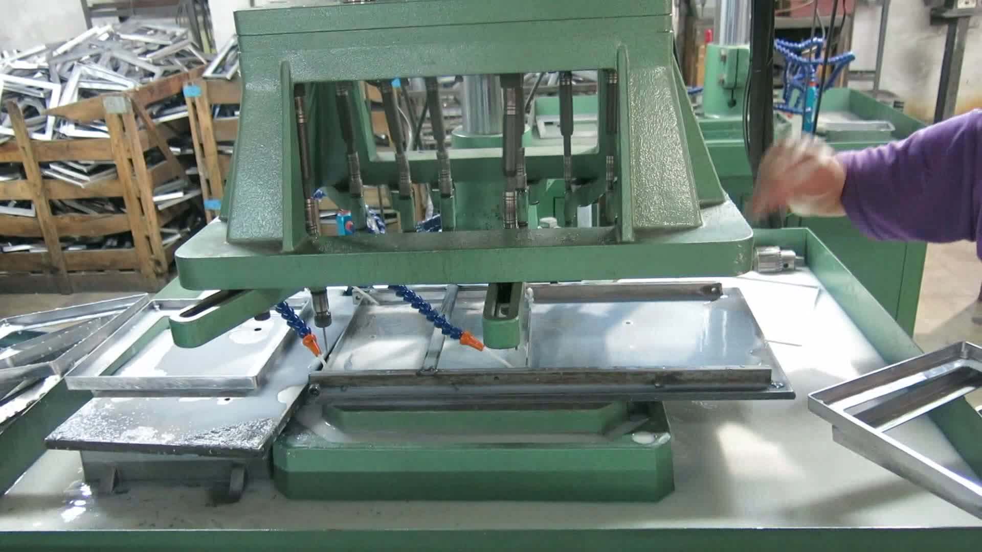 Ce Certified Hydraulic Multi Head Iron Drilling Machine Metal Driller