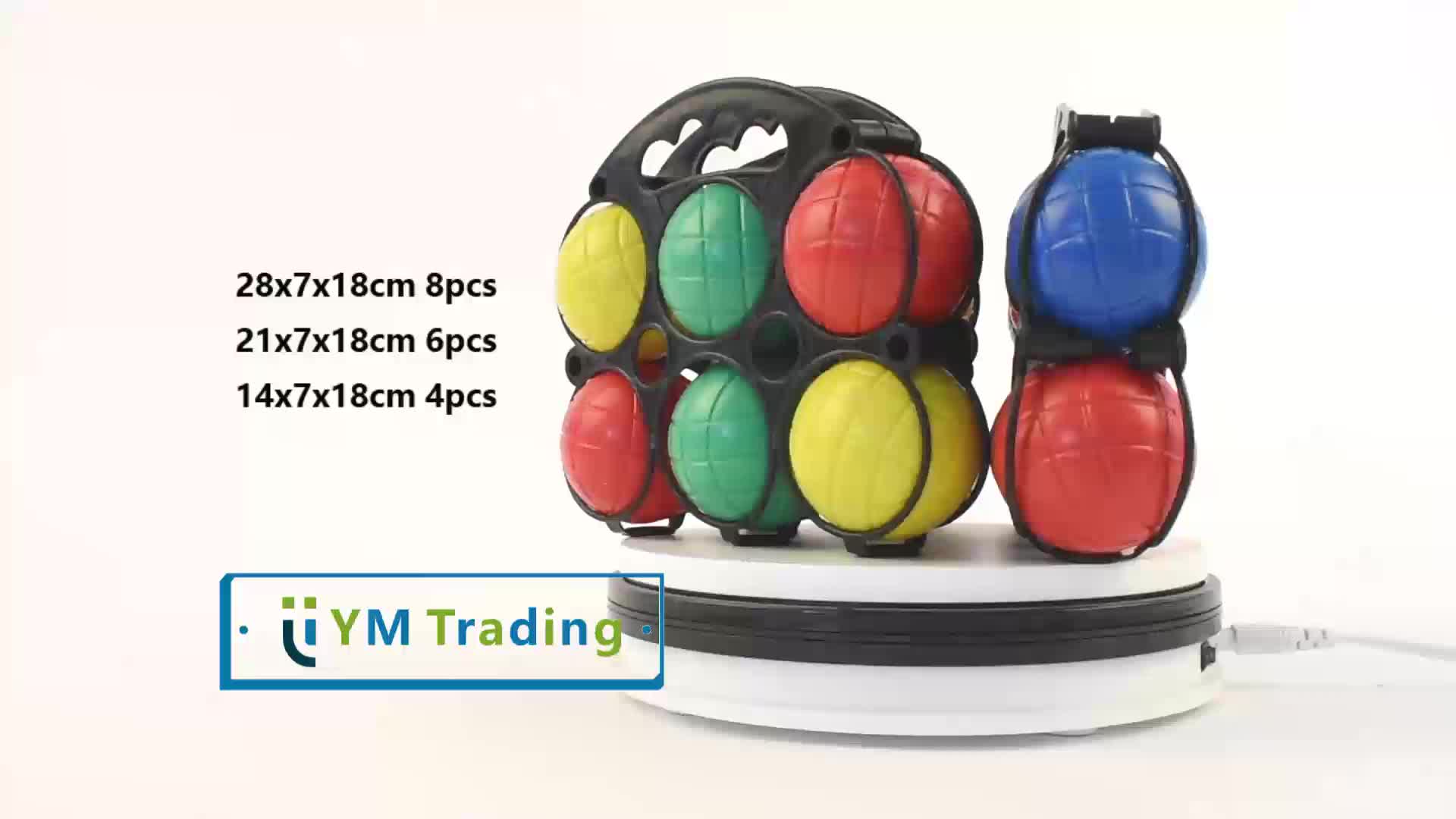 High Quality Classic Water Filled Plastic Custom Bocce Ball Set With