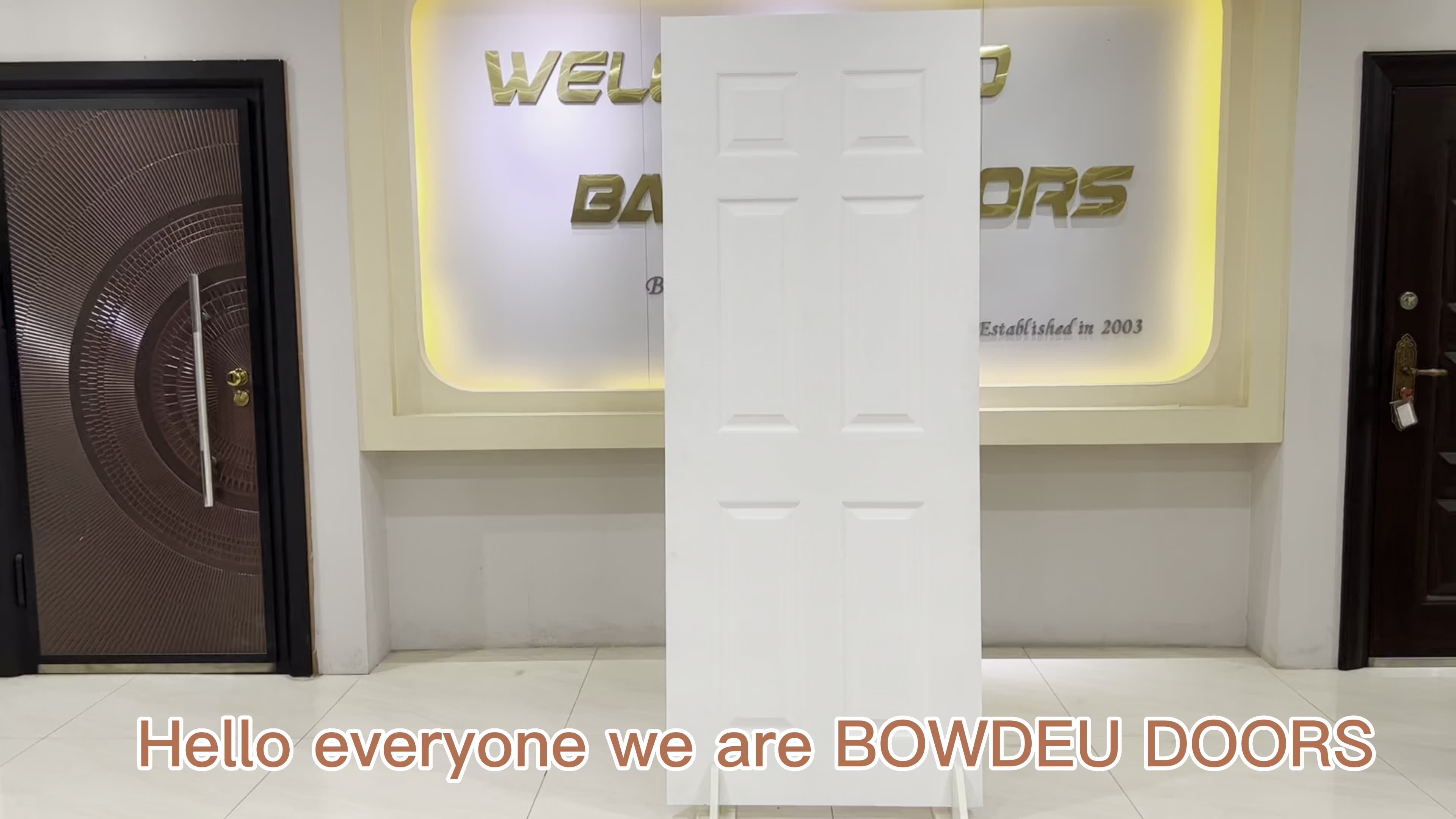 Bowdeu Doors Moulded Wooden Doors For Housesmdf Interior Cheap Price 4