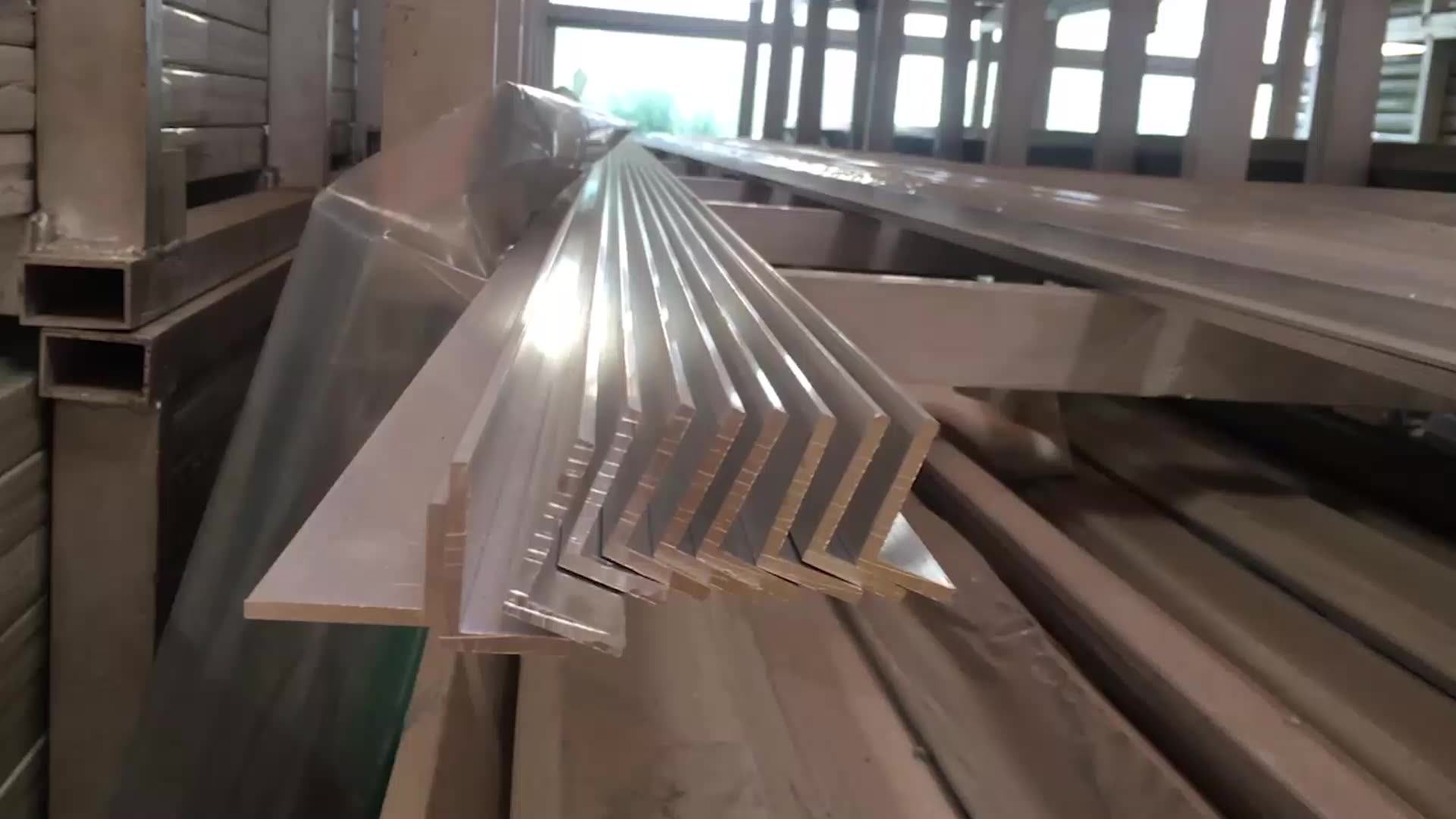 6061t5 L Shape Aluminum Profile Bar Customized 40x40 Extruded Aluminum