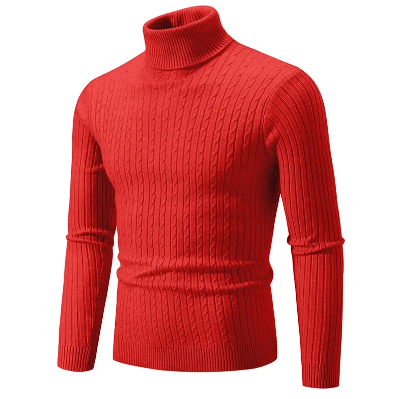 Demi-season solid color colored fashionable knitted base…