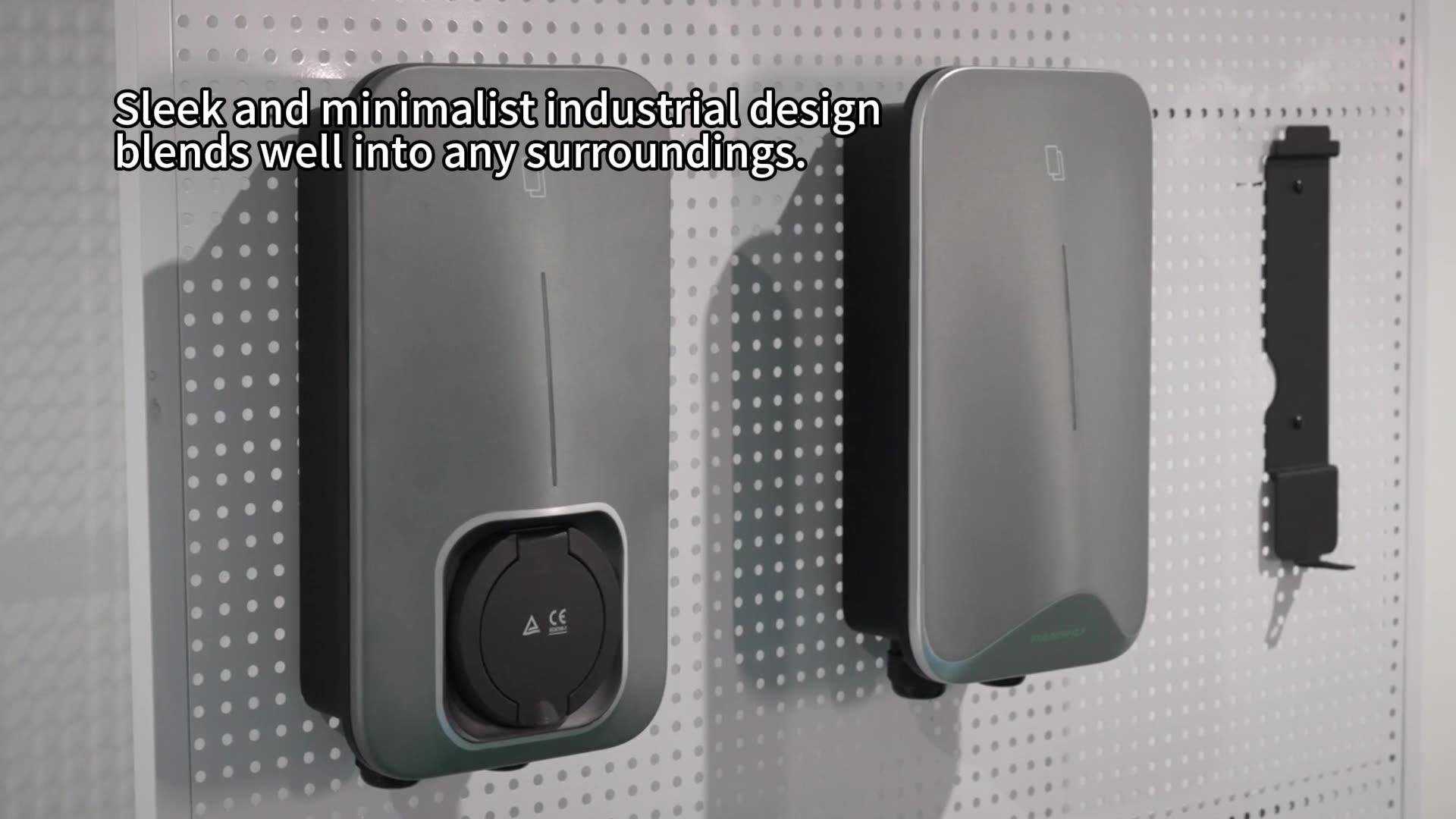 Wallbox 7kw Electric Car Ev Charging Station Wall Mounted Type 2 Plug 1