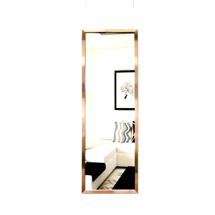 Cheap Easy Plastic Full Length Hanging Over The Door Mirror 36x120cm